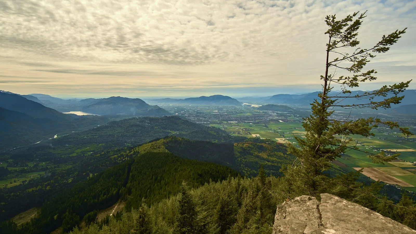 Mountain views over Chilliwack