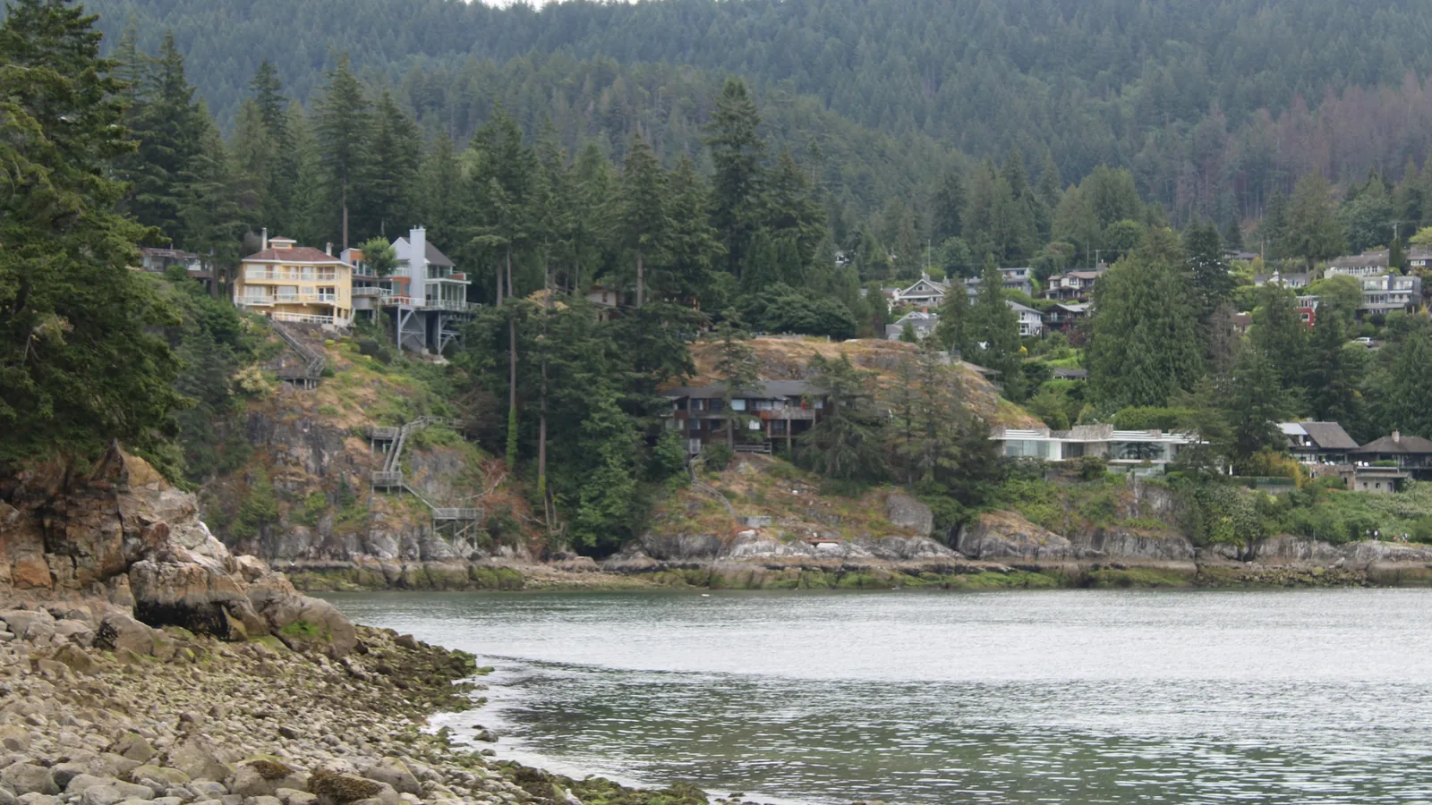Shoreline at Vancouver's North Shore