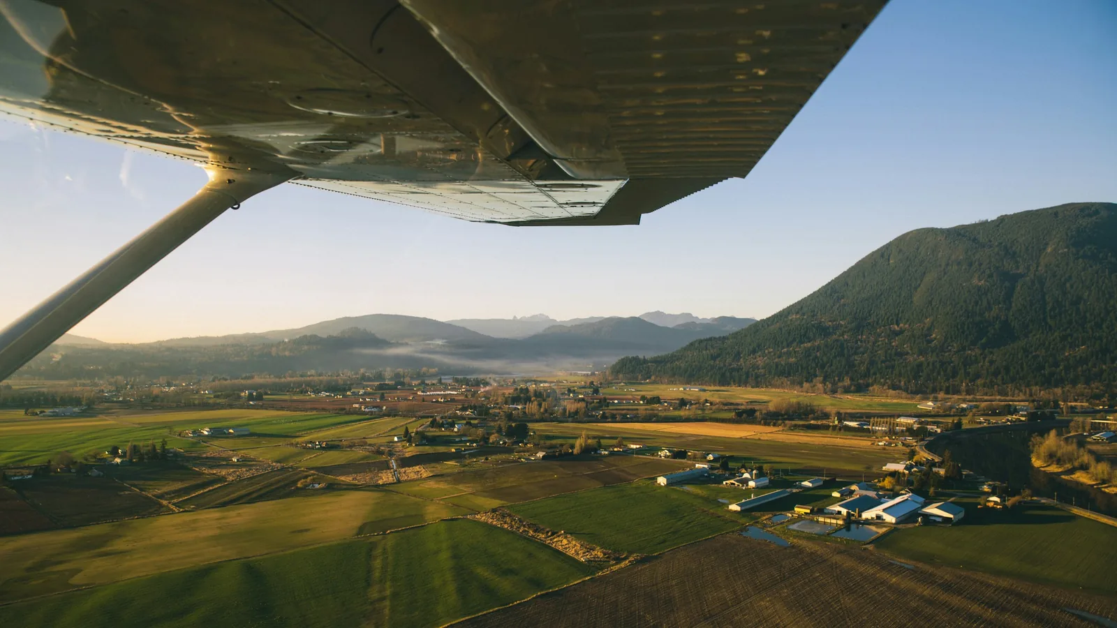 Farmland in the Fraser Valley