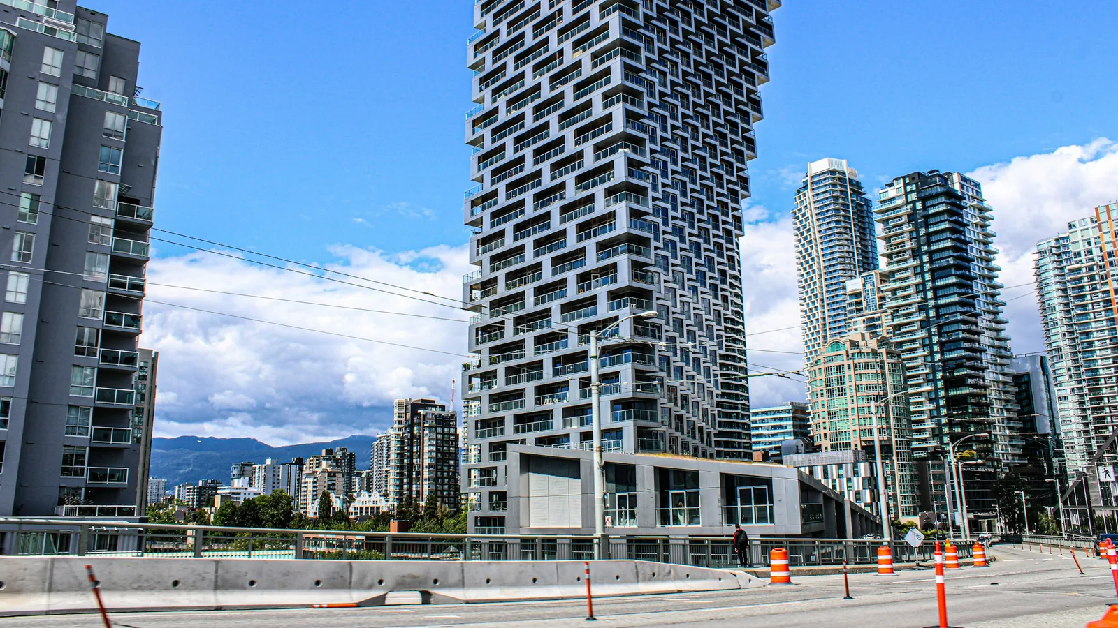 A very tall building in the middle of a city, Vancouver