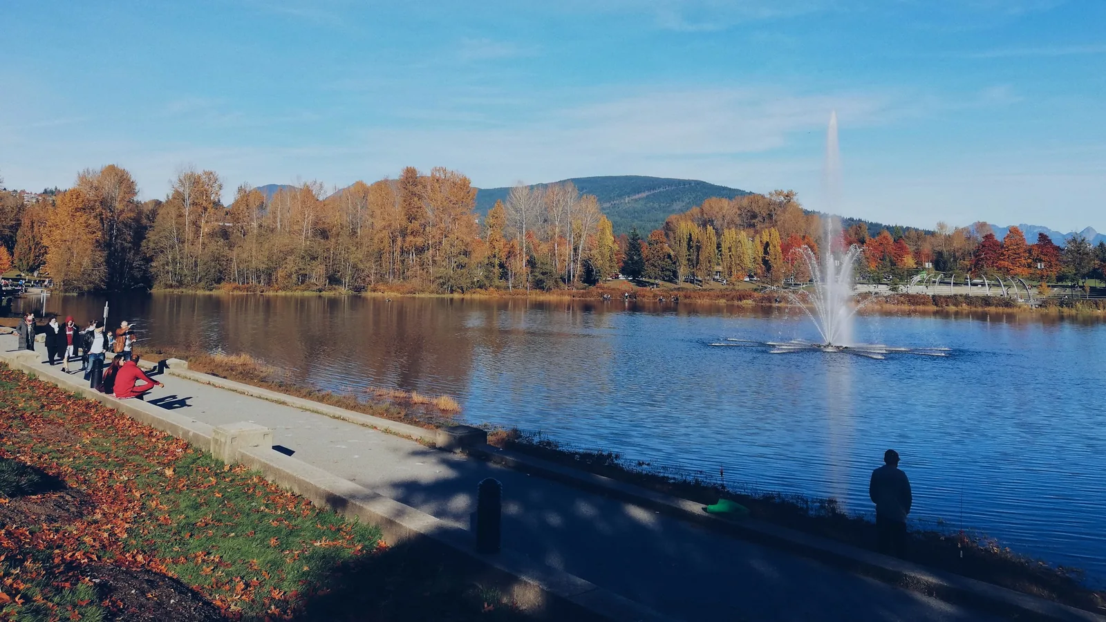 The beautiful Fall season in British Columbia, Canada